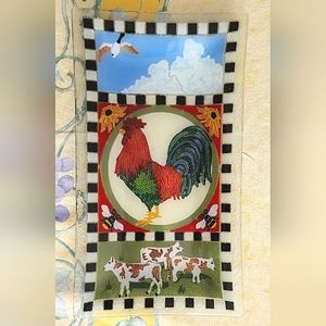 Peggy Karr Plate Tray Farmhouse
